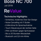 Bose 700 Noise Cancelling | Over-Ear Kopfhörer Bluetooth